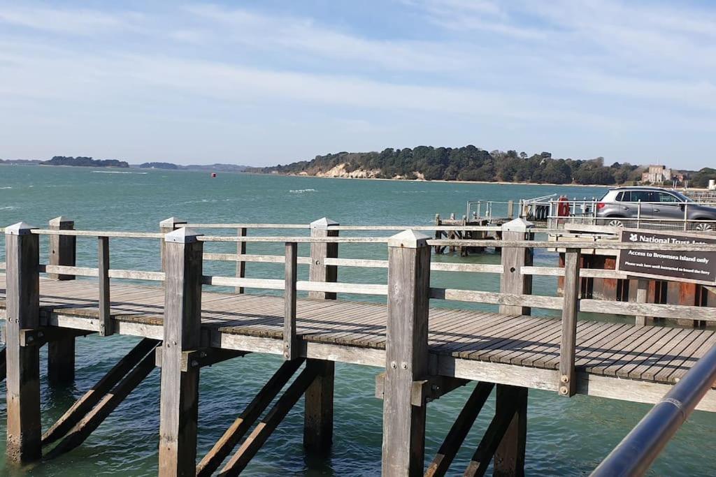 Sandbanks Ground Floor 2 Bed Apt, Beach 3Mins Walk Poole Exterior foto